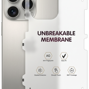 I PHONE 17 PRO MAX Back Unbreakable Membrane Sheet, Back Matt Jelly Sheet For Back Protection - Best Quality Sheet, Compatible for i phone